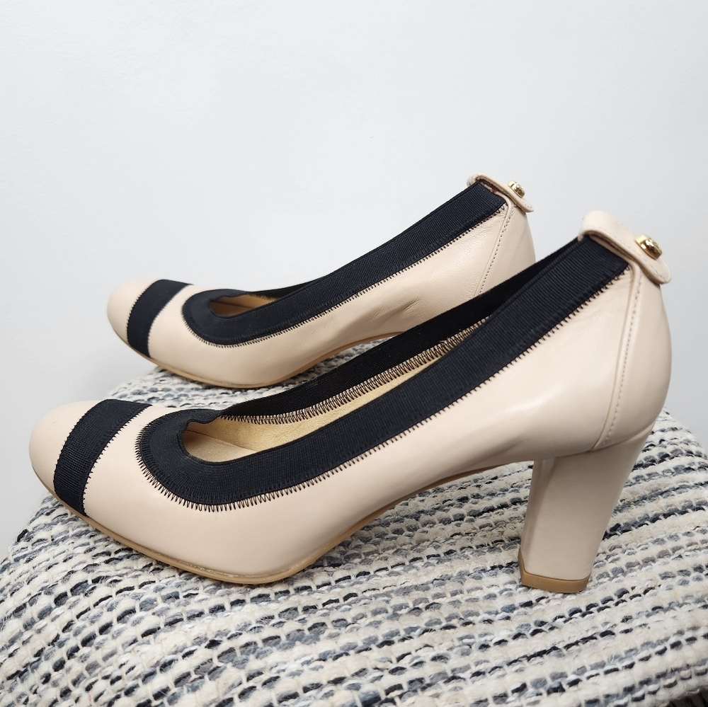 Stuart Weitzman Heels Size 6 Easily Pumps Ivory B… - image 7